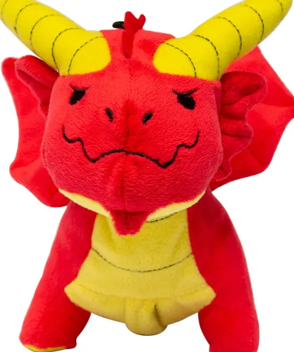 Pluche Dice Pouch Red Dragon