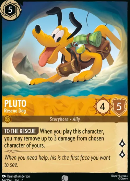 Pluto, Rescue Dog - Fabled