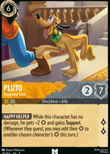 Pluto, Tried and True (foil) - Reign of Jafar