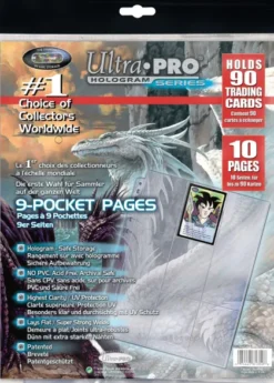 9 Pocket Pages Top Loading Clear Platinum (10 stuks)