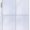 4 Pocket Pages Top Loading Clear Platinum (100 stuks)
