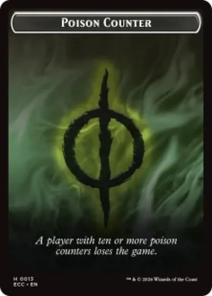 Poison counter - Lorwyn Eclipsed Commander
