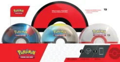 Pokemon - Pokeball Tin 2024 (set van 6)