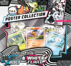 Pokemon - Scarlet & Violet Black Bolt and White Flare Poster Collection