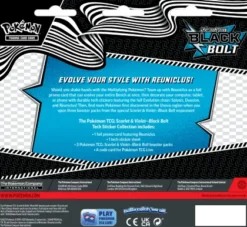 Pokemon - Scarlet & Violet Black Bolt Tech Sticker Blister: Reuniclus