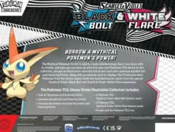 Pokemon - Scarlet & Violet Black Bolt and White Flare Illustration Collection: Victini