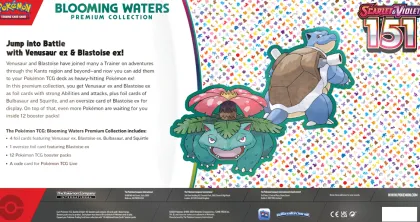 Pokemon - Scarlet & Violet 151 Blooming Waters Premium Collection