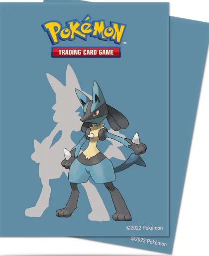 Pokemon Sleeves: Lucario (65 stuks)