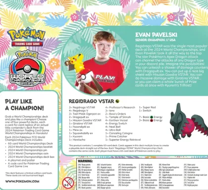 Pokemon - World Championship Deck 2024: Regidrago VSTAR