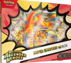 Pokémon: Mega Evolution - Ascended Heroes EX Box: Mega (set van 3)