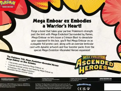 Pokémon: Mega Evolution - Ascended Heroes EX Box: Mega (set van 3)