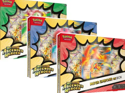 Pokémon: Mega Evolution - Ascended Heroes EX Box: Mega (set van 3)