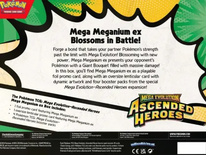 Pokémon: Mega Evolution - Ascended Heroes EX Box: Mega (set van 3)