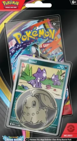 Pokémon: Mega Evolution - Chaos Rising Checklane Blister: Toxel