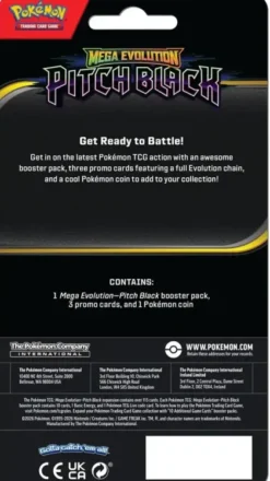 Pokémon: Mega Evolution - Pitch Black Premium Checklane Blister: Luxray