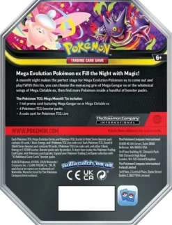 Pokémon - Mega Moonlit EX Tin: Gengar EX