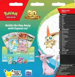 Pokémon: 30th Celebration - Battle Deck: Espeon EX
