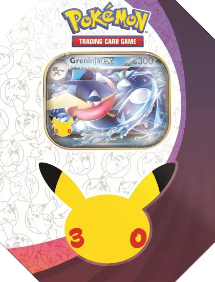 Pokémon: 30th Celebration - EX Tin: Night - Greninja EX