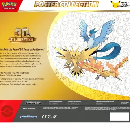 Pokémon: 30th Celebration - Premium Poster Collection
