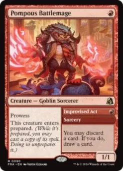 Pompous Battlemage (foil) - Reality Fracture