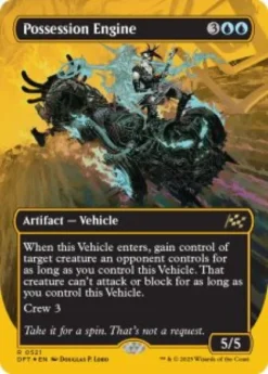 Possession Engine (#521) (first-place foil) (borderless) - Aetherdrift First-Place Box Toppers
