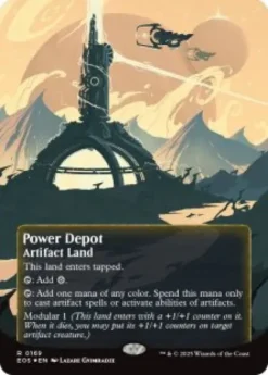 Power Depot (#169) (galaxy foil) (borderless) - Edge of Eternities Stellar Sights