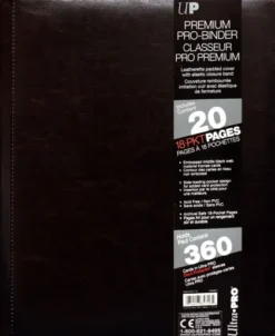 Premium Pro 9 Pocket Binder Cowhide