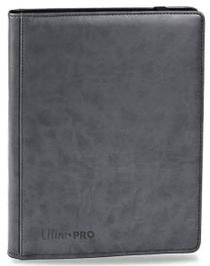 Premium Pro 9 Pocket Binder Grey