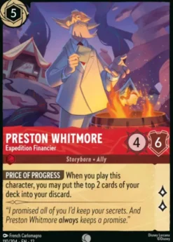 Preston Whitmore, Expedition Financier (foil) - Wilds Unknown