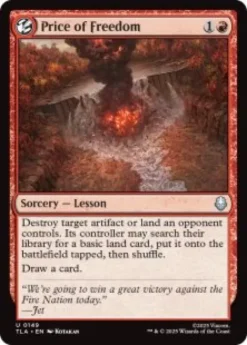 Price of Freedom (foil) - Avatar: The Last Airbender