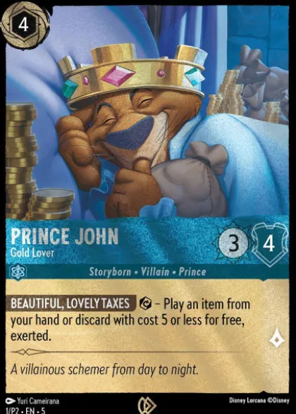 Prince John, Gold Lover (foil) - Promo Set 2