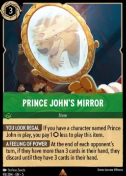 Prince John's Mirror (foil) - Shimmering Skies