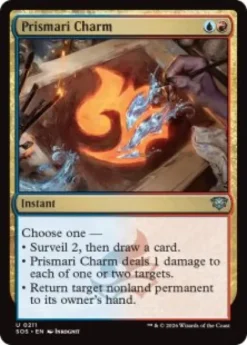 Prismari Charm (foil) - Secrets of Strixhaven