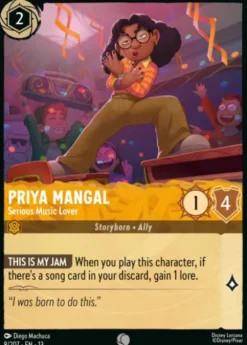 Priya Mangal, Serious Music Lover (foil) - Attack of the Vine