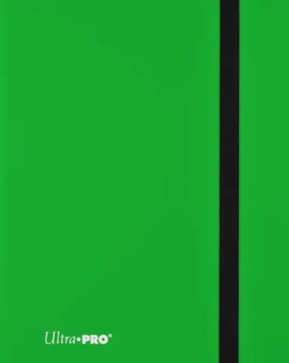 Pro 9 Pocket Binder Eclipse Lime Green