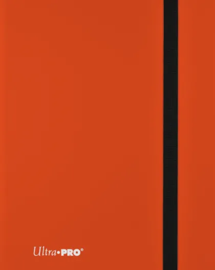 Pro 9 Pocket Binder Eclipse Pumpkin Orange