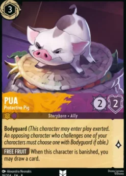 Pua, Protective Pig (foil) - Reign of Jafar