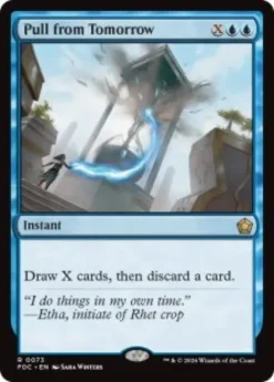 Pull from Tomorrow - Foundations Commander Decks