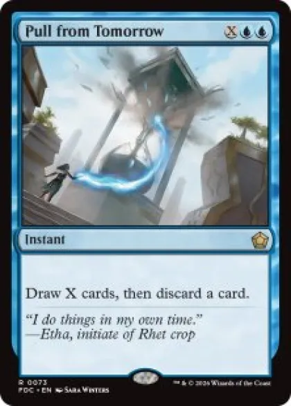 Pull from Tomorrow - Foundations Commander Decks