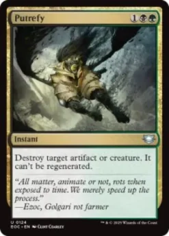 Putrefy - Edge of Eternities Commander