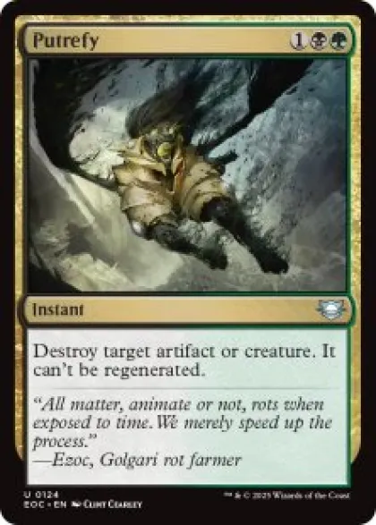 Putrefy - Edge of Eternities Commander