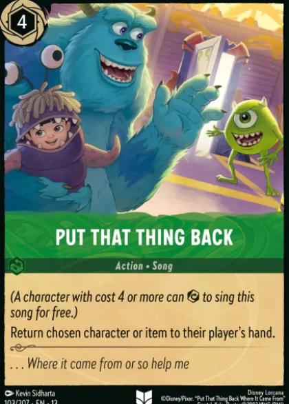 Put That Thing Back (foil) - Attack of the Vine