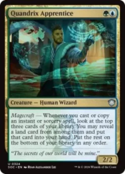 Quandrix Apprentice - Secrets of Strixhaven Commander