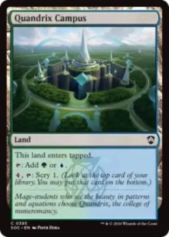 Quandrix Campus - Secrets of Strixhaven Commander