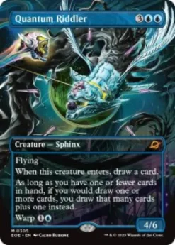 Quantum Riddler (borderless) - Edge of Eternities Varianten