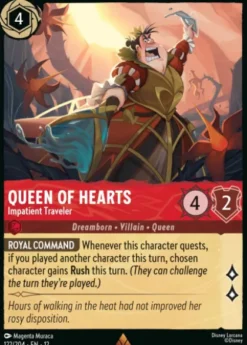 Queen of Hearts, Impatient Traveler - Wilds Unknown