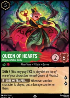 Queen of Hearts, Unpredictable Bully (foil) - Archazia's island