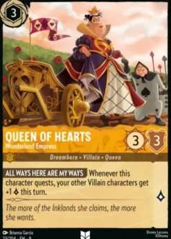 Queen of Hearts, Wonderland Empress (foil) - Fabled