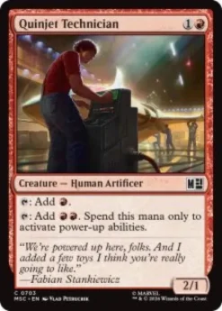Quinjet Technician (foil) - Marvel Super Heroes Commander