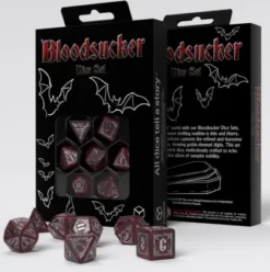 Q-Workshop - Bloodsucker RPG Dice Set: Scarlet